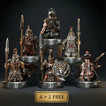 MASTER SET-Metal Figurine Collection Set, Magnetic Detachable