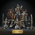 MASTER COLLECTION-Metal Figurine Collection Set, Magnetic Detachable