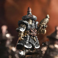 Magnetic Detachable Bronze Copper Warrior Figurine – Premium Collectible Desk Statue