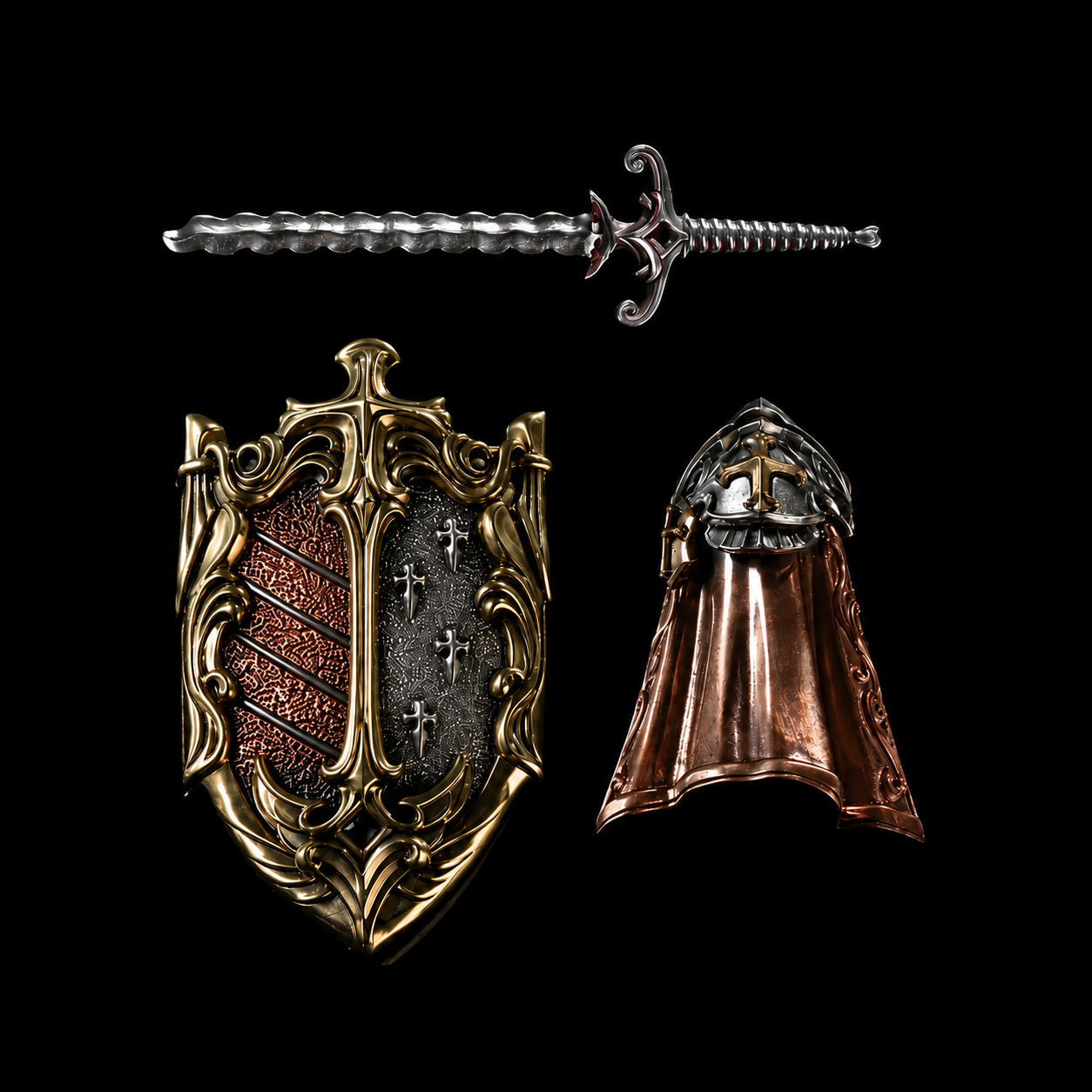 Premium Upgrade Accessories for Magnetic Metal Figures