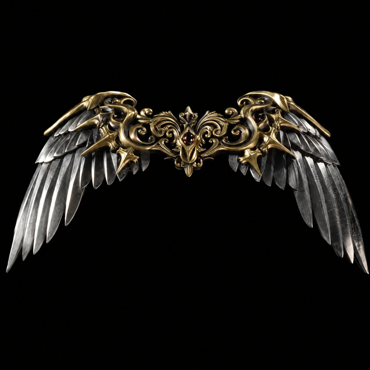 Magnetic Metal Figure Replacement Wings