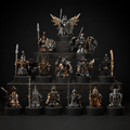 MASTER PACK-Metal Figurine Collection Set, Magnetic Detachable