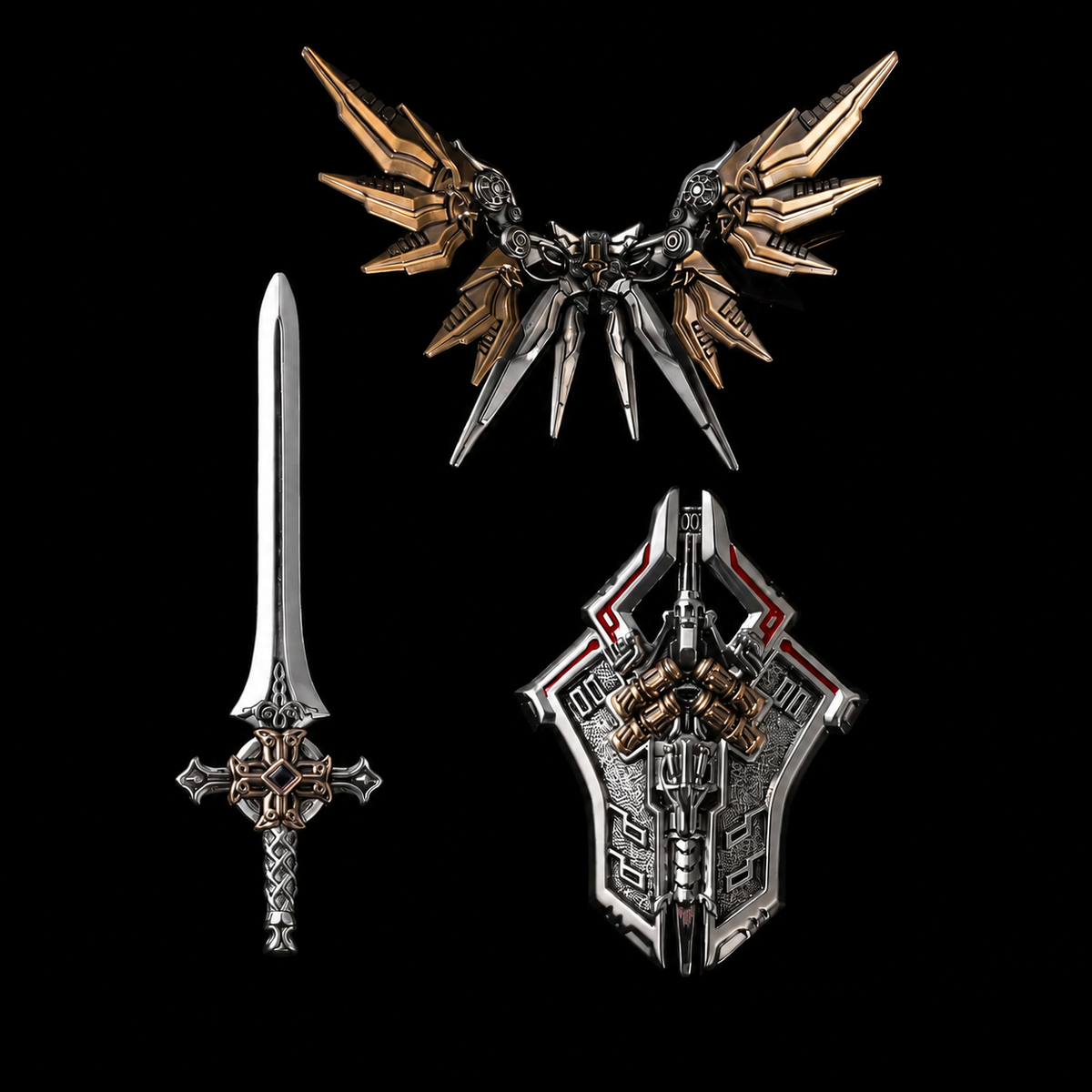 Premium Upgrade Accessories for Magnetic Metal Figures