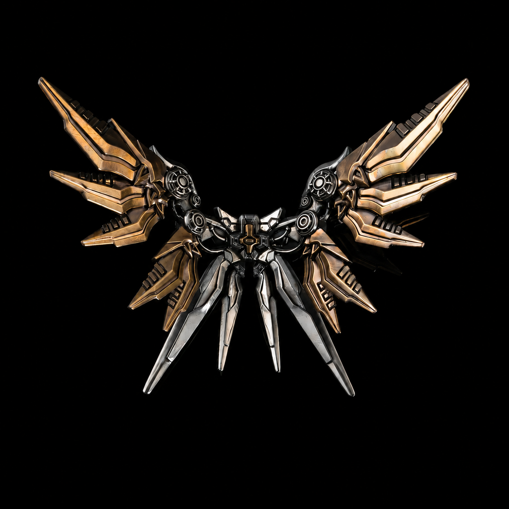 Magnetic Metal Figure Replacement Wings