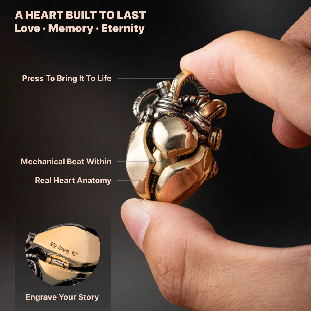 Mechanical Heart Pendant