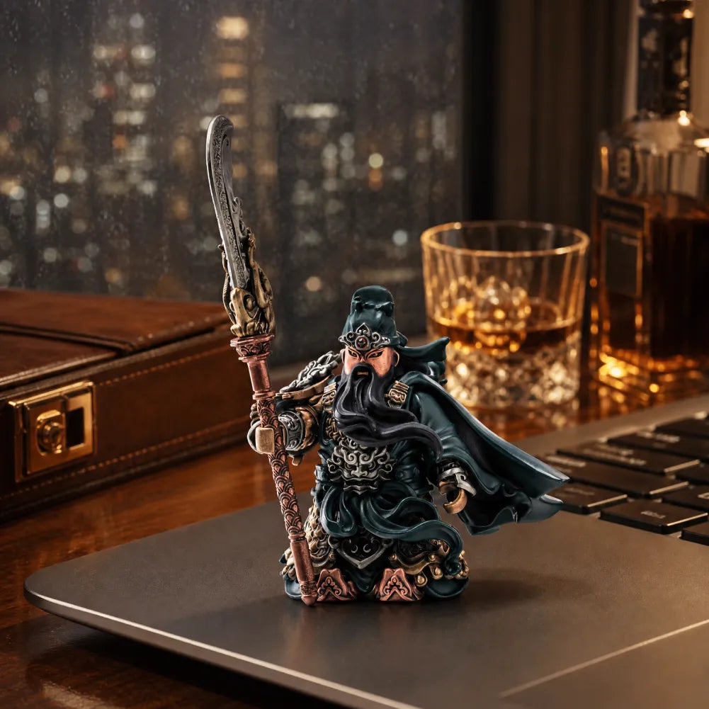 GY Magnetic Metal Figure Detachable Bronze Copper Knight Statue Collectible