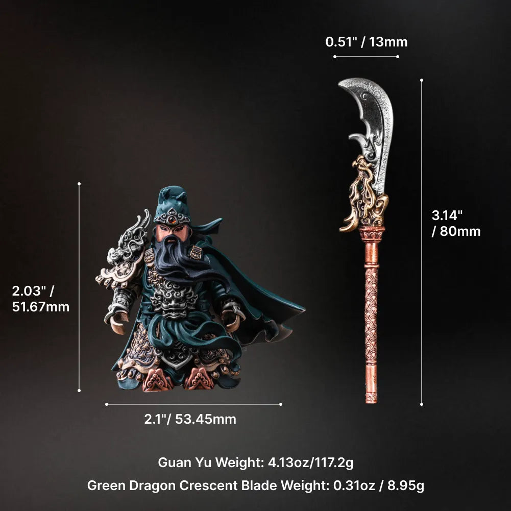 GY Magnetic Metal Figure Detachable Bronze Copper Knight Statue Collectible