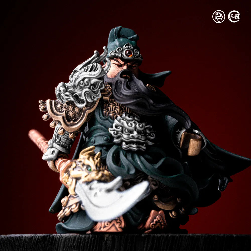GY Magnetic Metal Figure Detachable Bronze Copper Knight Statue Collectible